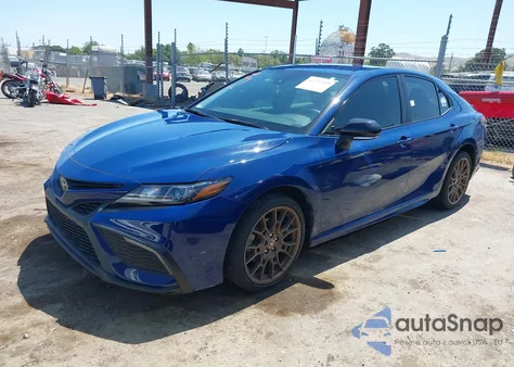 2023 Toyota Camry Se Nightshade Edition Awd из США, поврежденный, VIN 4T1T11BK7PU084282